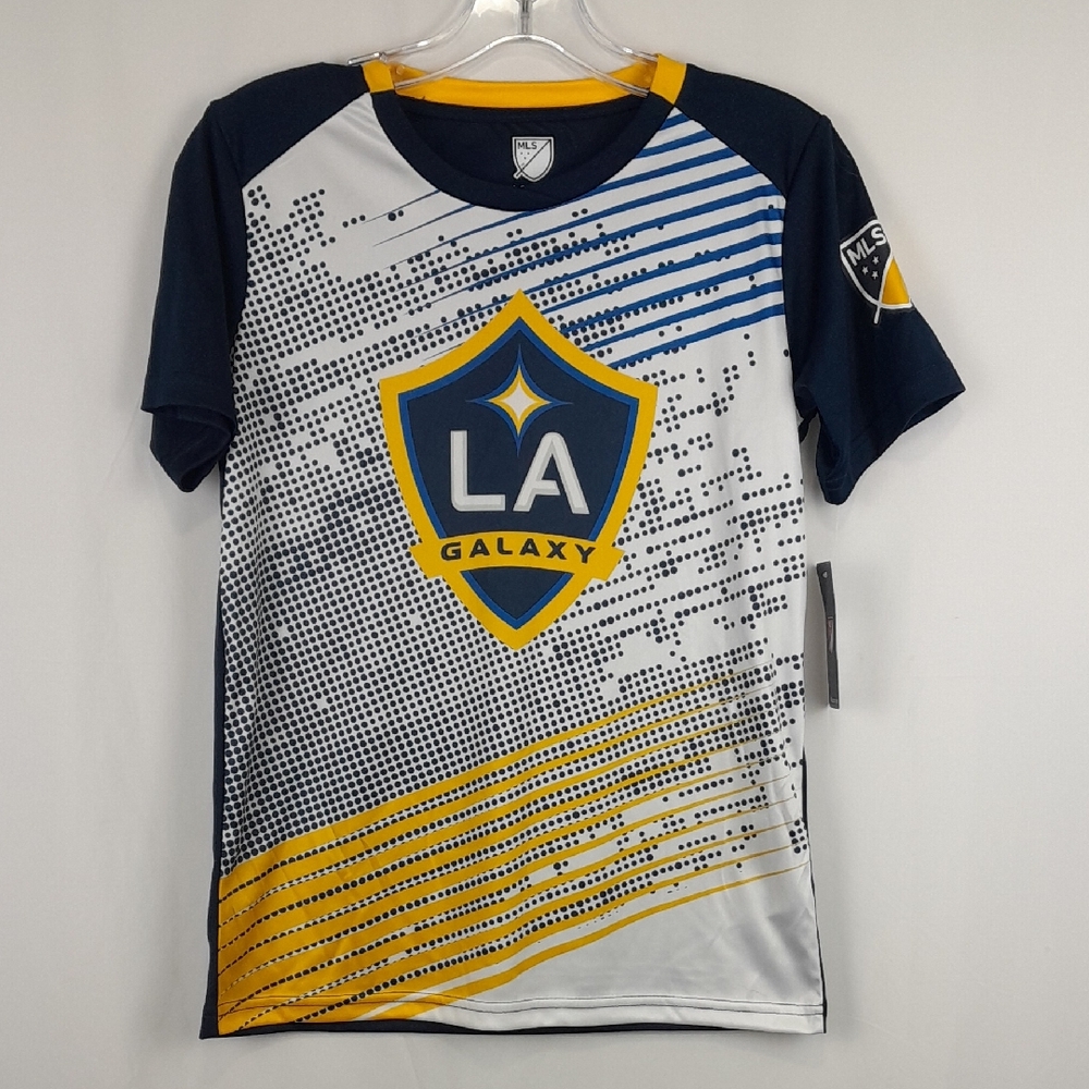 MLS LA Galaxy Soccer Short Sleeve Shirt Jersey